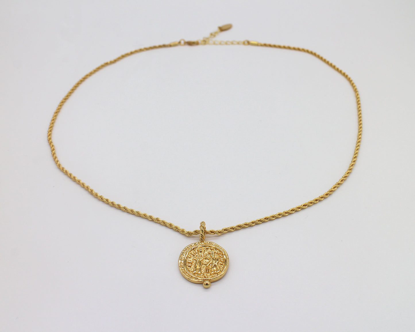 Egyptian Coin Necklace Wander + Pray