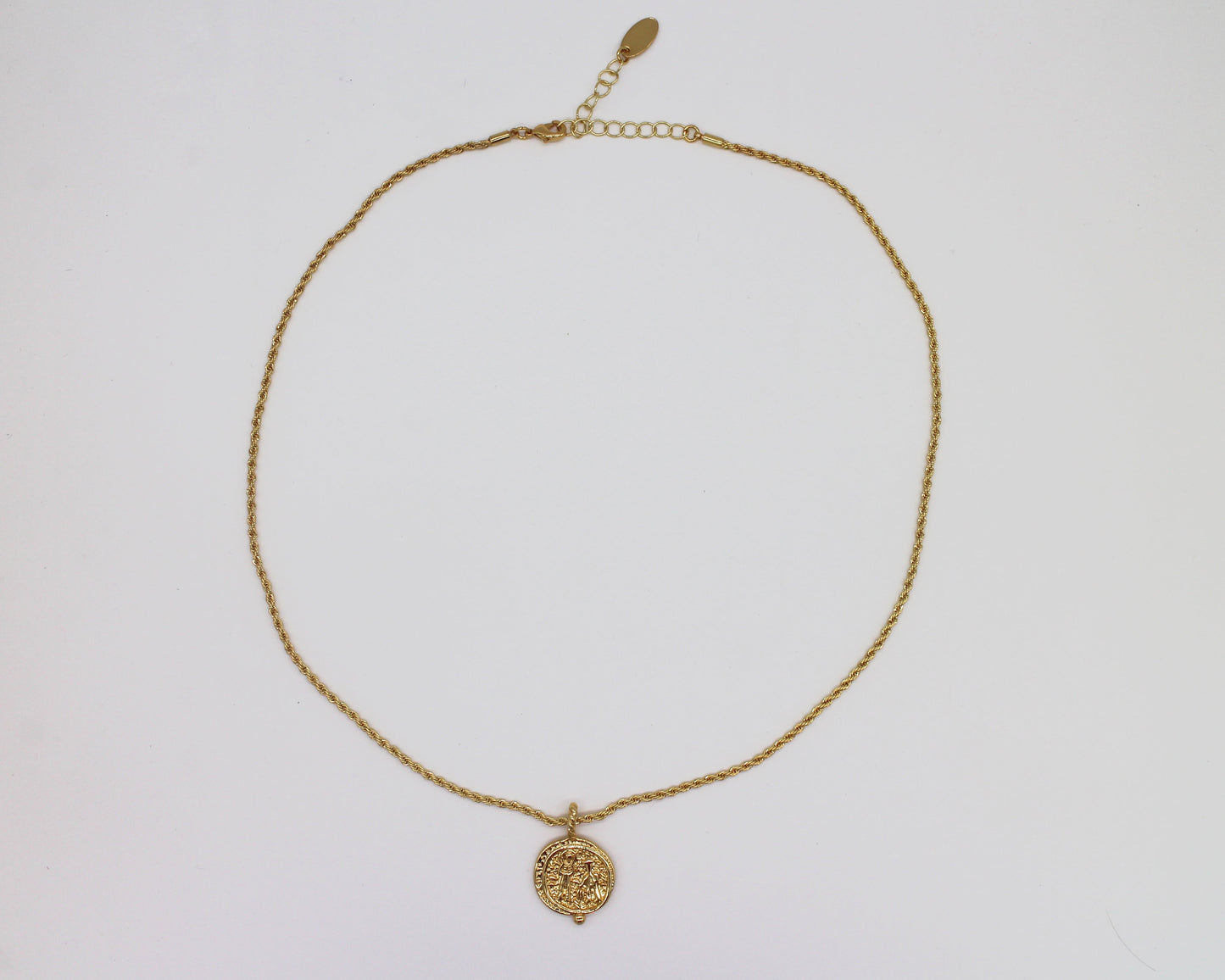 Egyptian Coin Necklace Wander + Pray