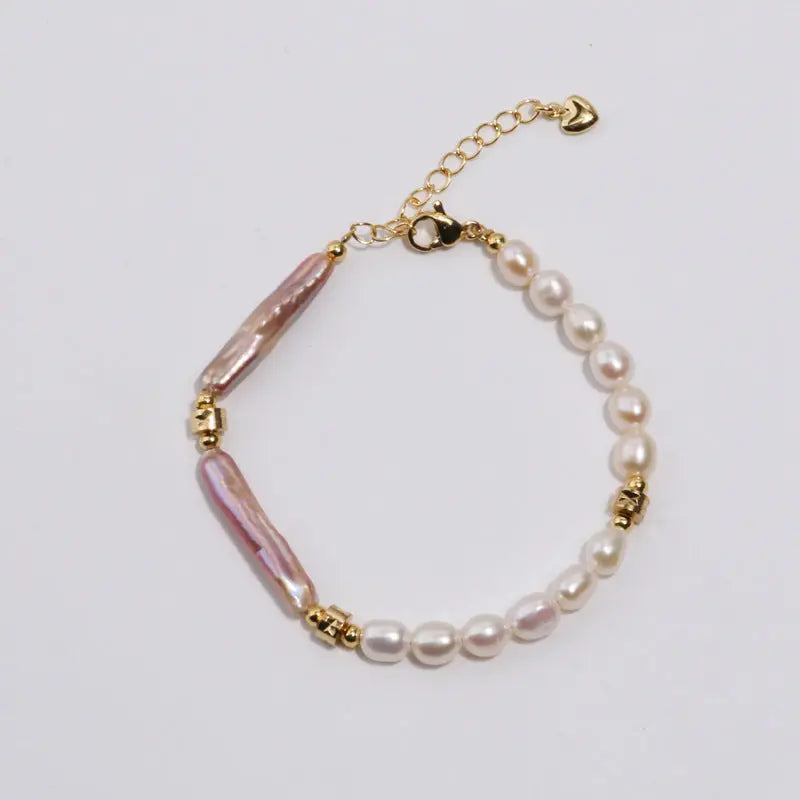 Pearl bracelet Wander + Pray