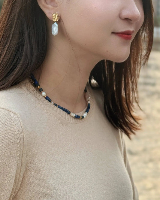 Baroque Pearl Earring - Wander + Pray