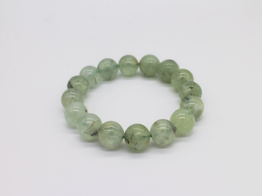 Prehnite Beads Bracelet Wander + Pray