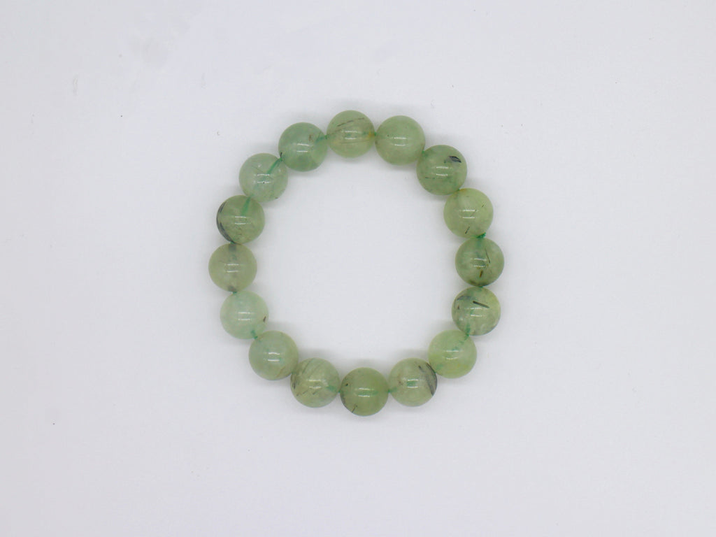 Prehnite Beads Bracelet Wander + Pray