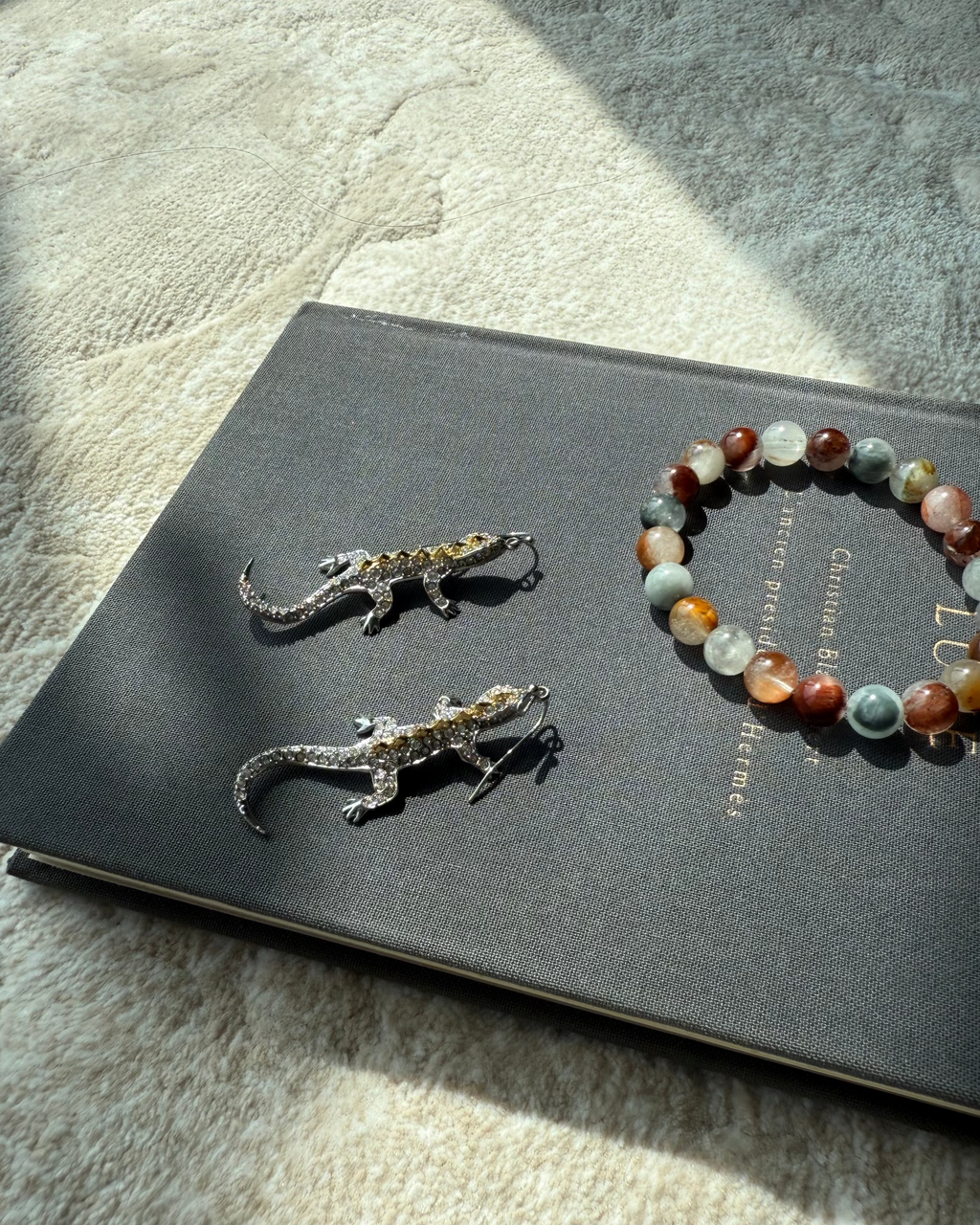 Gecko Earrings Wander + Pray
