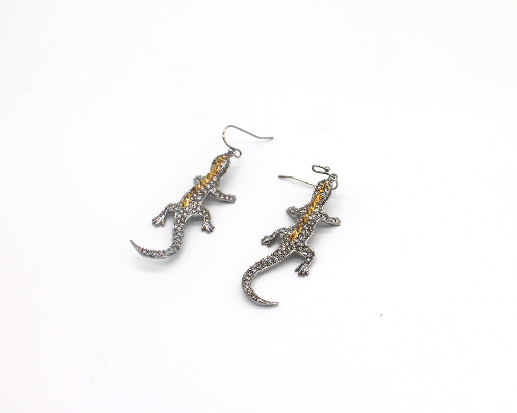 Gecko Earrings Wander + Pray