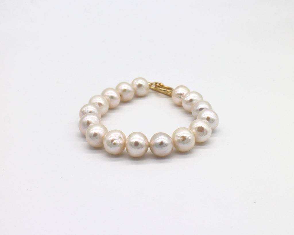 Tiger Baroque Pearl classic Bracelet Wander + Pray