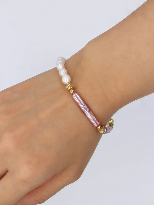 Pearl bracelet Wander + Pray