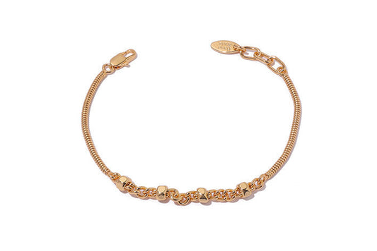 Gold and Zircon Bracelet (Copy) Wander + Pray
