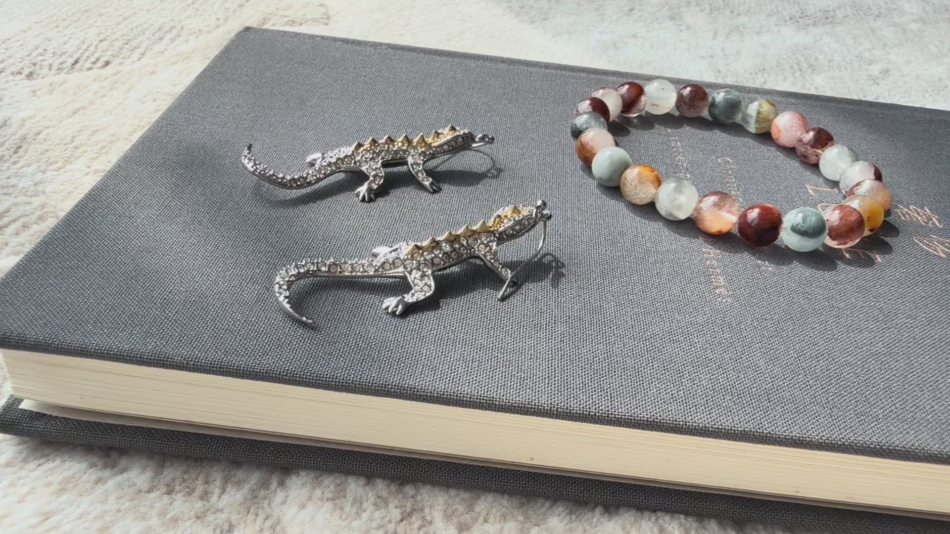 Gecko Earrings